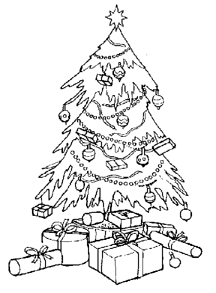 Dibujo para colorear: Navidad (Fiestas y ocasiones especiales) #54973 - Dibujos para Colorear e Imprimir Gratis