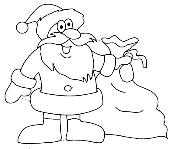 Dibujo para colorear: Navidad (Fiestas y ocasiones especiales) #55015 - Dibujos para Colorear e Imprimir Gratis