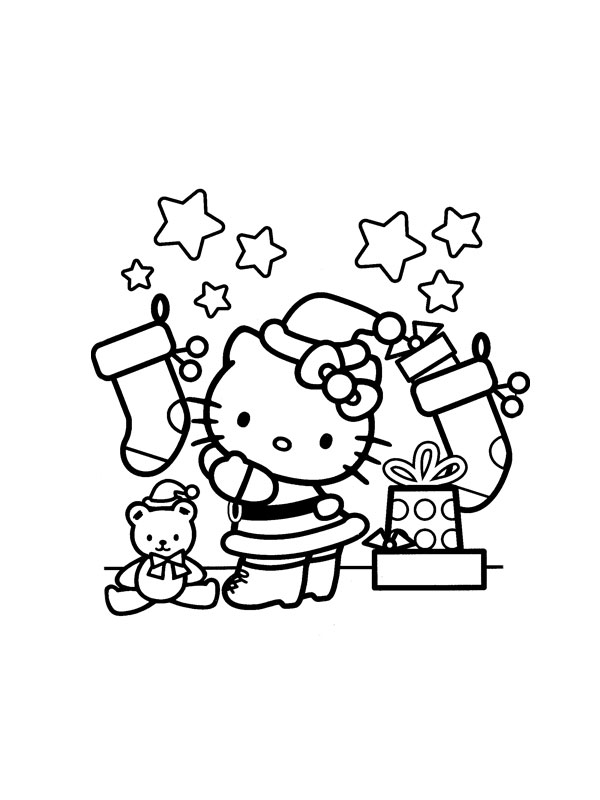 Dibujo para colorear: Navidad (Fiestas y ocasiones especiales) #55063 - Dibujos para Colorear e Imprimir Gratis