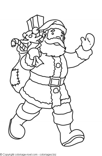 Dibujo para colorear: Navidad (Fiestas y ocasiones especiales) #55077 - Dibujos para Colorear e Imprimir Gratis