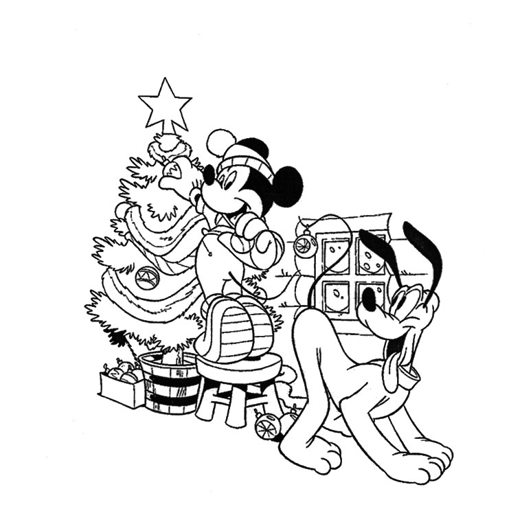 Dibujo para colorear: Navidad (Fiestas y ocasiones especiales) #55101 - Dibujos para Colorear e Imprimir Gratis