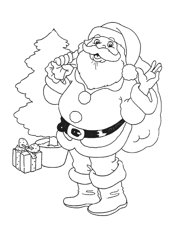 Dibujo para colorear: Navidad (Fiestas y ocasiones especiales) #55109 - Dibujos para Colorear e Imprimir Gratis