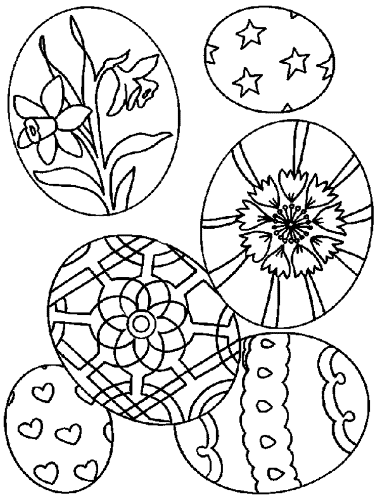 Dibujo para colorear: Pascua (Fiestas y ocasiones especiales) #54371 - Dibujos para Colorear e Imprimir Gratis