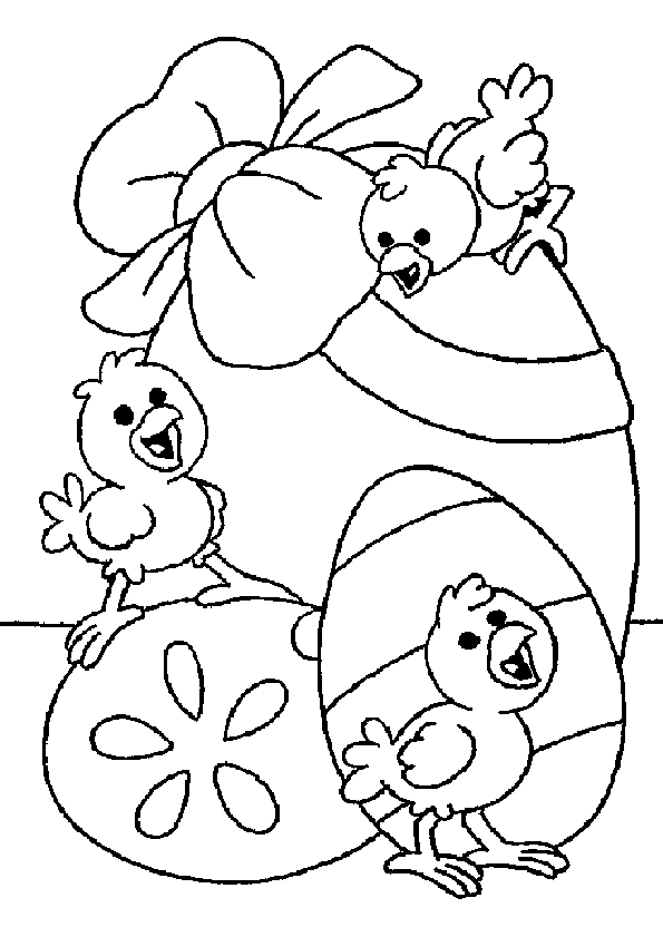 Dibujo para colorear: Pascua (Fiestas y ocasiones especiales) #54386 - Dibujos para Colorear e Imprimir Gratis