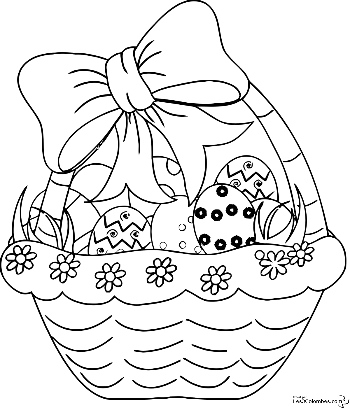 Dibujo para colorear: Pascua (Fiestas y ocasiones especiales) #54389 - Dibujos para Colorear e Imprimir Gratis