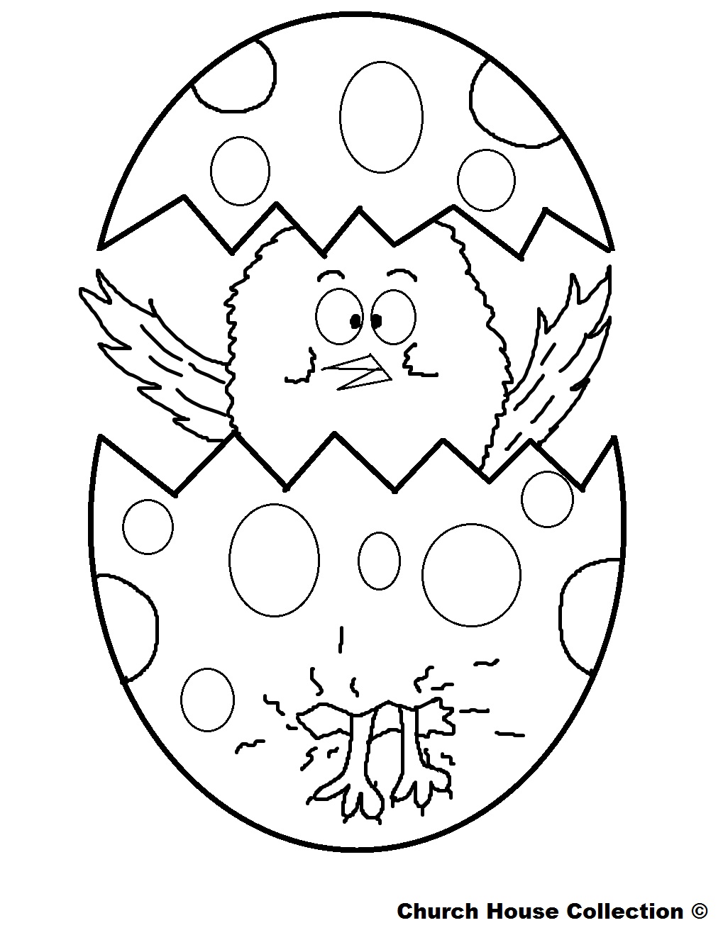 Dibujo para colorear: Pascua (Fiestas y ocasiones especiales) #54391 - Dibujos para Colorear e Imprimir Gratis