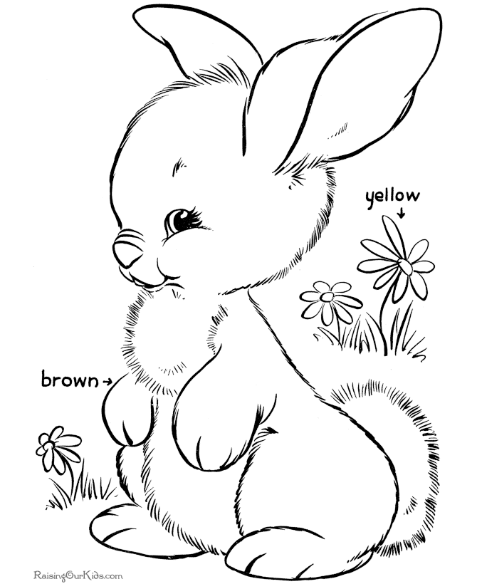 Dibujo para colorear: Pascua (Fiestas y ocasiones especiales) #54434 - Dibujos para Colorear e Imprimir Gratis