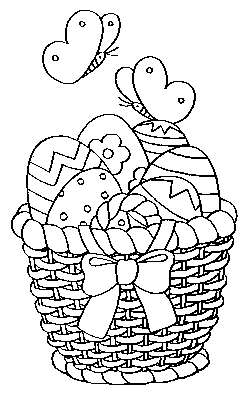 Dibujo para colorear: Pascua (Fiestas y ocasiones especiales) #54446 - Dibujos para Colorear e Imprimir Gratis