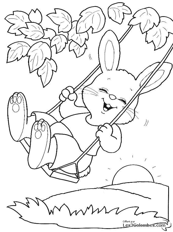 Dibujo para colorear: Pascua (Fiestas y ocasiones especiales) #54531 - Dibujos para Colorear e Imprimir Gratis