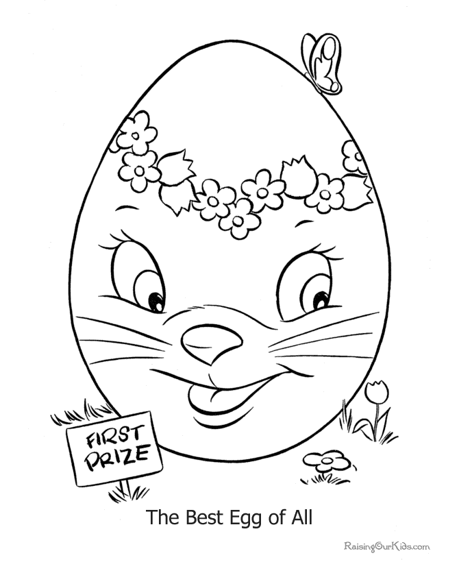 Dibujo para colorear: Pascua (Fiestas y ocasiones especiales) #54539 - Dibujos para Colorear e Imprimir Gratis