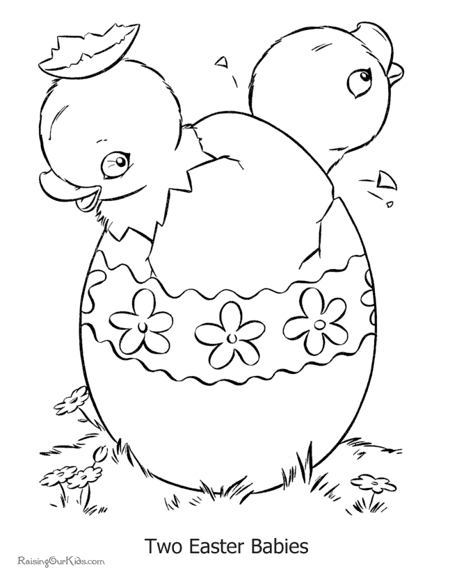 Dibujo para colorear: Pascua (Fiestas y ocasiones especiales) #54551 - Dibujos para Colorear e Imprimir Gratis