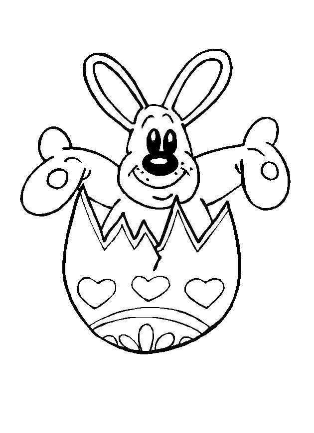 Dibujo para colorear: Pascua (Fiestas y ocasiones especiales) #54561 - Dibujos para Colorear e Imprimir Gratis