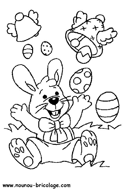 Dibujo para colorear: Pascua (Fiestas y ocasiones especiales) #54566 - Dibujos para Colorear e Imprimir Gratis