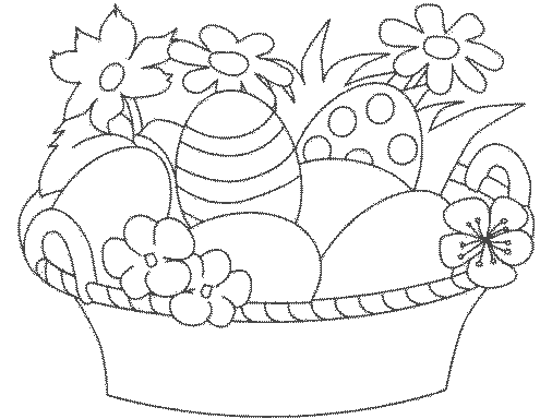 Dibujo para colorear: Pascua (Fiestas y ocasiones especiales) #54567 - Dibujos para Colorear e Imprimir Gratis