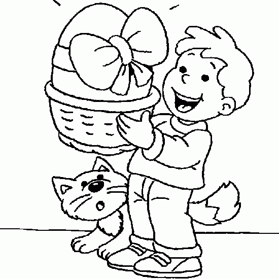 Dibujo para colorear: Pascua (Fiestas y ocasiones especiales) #54589 - Dibujos para Colorear e Imprimir Gratis