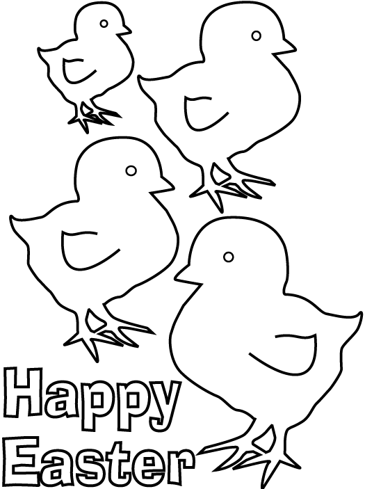 Dibujo para colorear: Pascua (Fiestas y ocasiones especiales) #54605 - Dibujos para Colorear e Imprimir Gratis