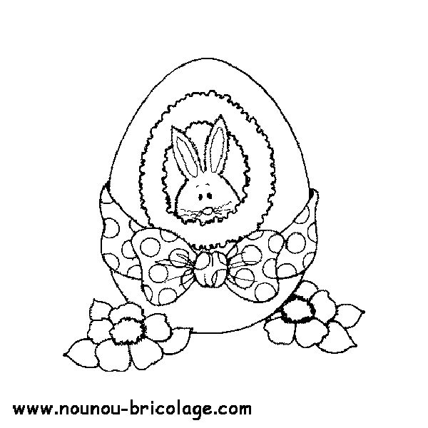 Dibujo para colorear: Pascua (Fiestas y ocasiones especiales) #54636 - Dibujos para Colorear e Imprimir Gratis