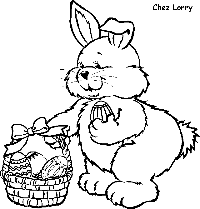 Dibujo para colorear: Pascua (Fiestas y ocasiones especiales) #54648 - Dibujos para Colorear e Imprimir Gratis