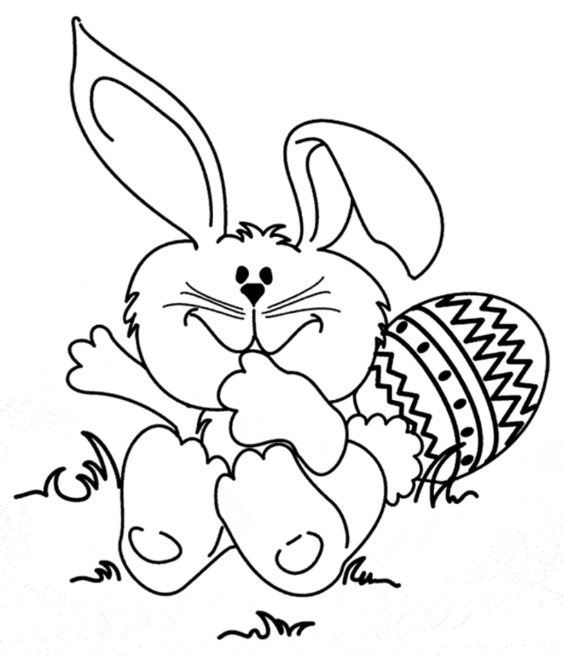 Dibujo para colorear: Pascua (Fiestas y ocasiones especiales) #54650 - Dibujos para Colorear e Imprimir Gratis