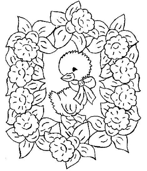 Dibujo para colorear: Pascua (Fiestas y ocasiones especiales) #54658 - Dibujos para Colorear e Imprimir Gratis