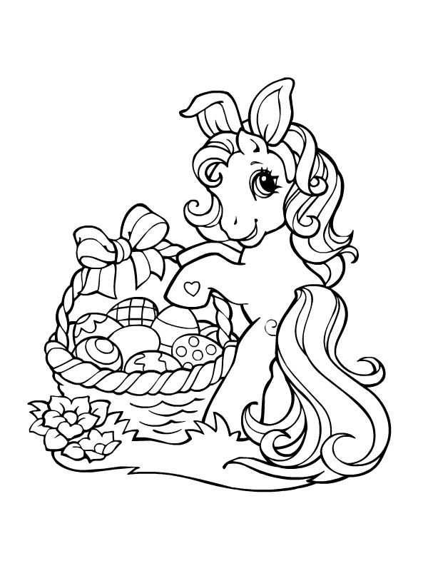 Dibujo para colorear: Pascua (Fiestas y ocasiones especiales) #54663 - Dibujos para Colorear e Imprimir Gratis
