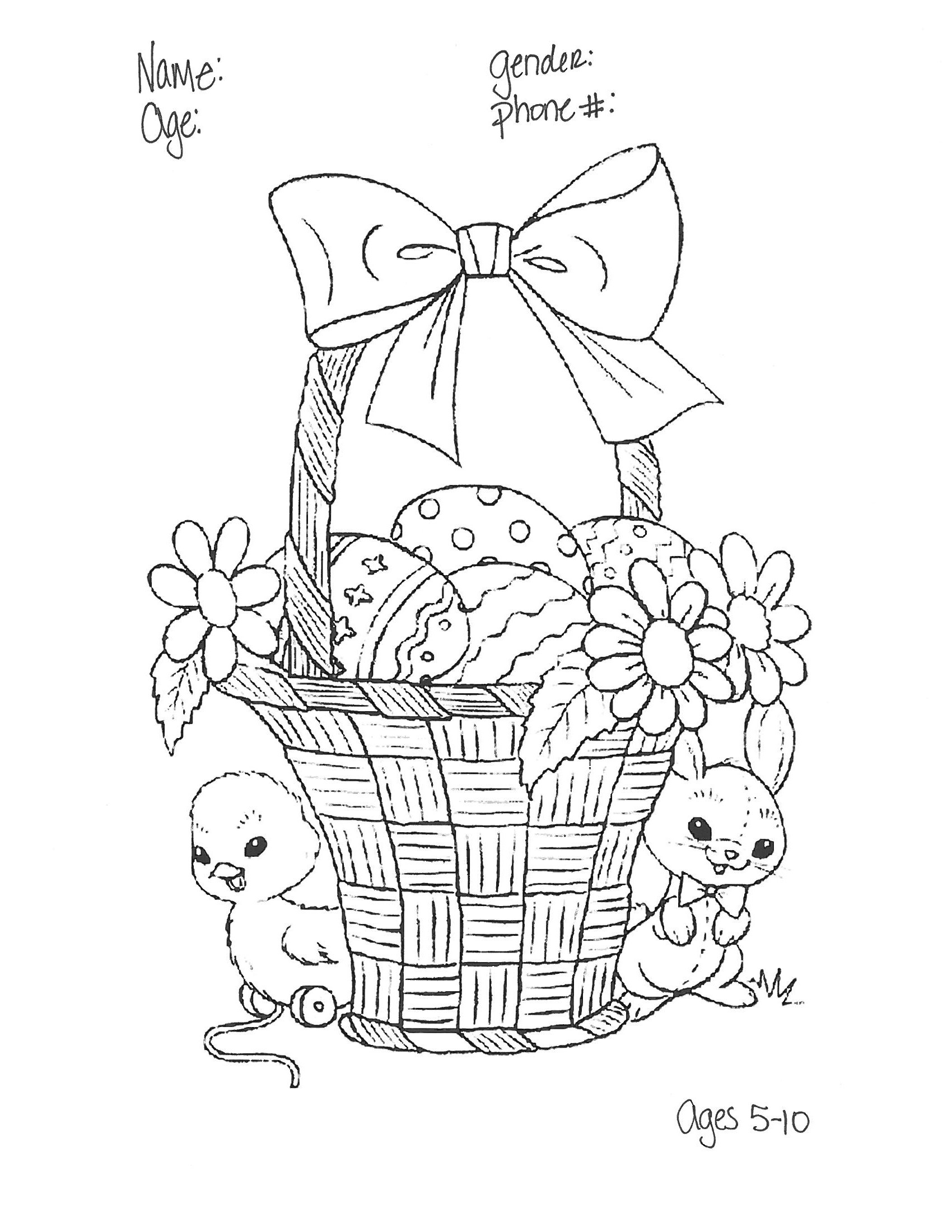 Dibujo para colorear: Pascua (Fiestas y ocasiones especiales) #54665 - Dibujos para Colorear e Imprimir Gratis