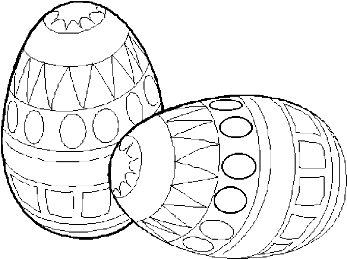 Dibujo para colorear: Pascua (Fiestas y ocasiones especiales) #54686 - Dibujos para Colorear e Imprimir Gratis