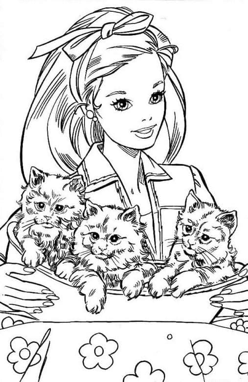 Dibujo gratuito Barbie #214772 de la coleccion Juguetes y Juegos para imprimir