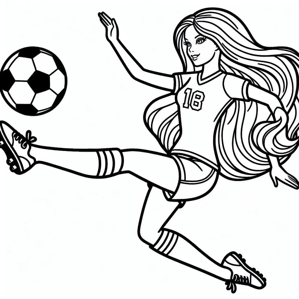 Dibujo gratuito Barbie #214776 de la coleccion Juguetes y Juegos para imprimir
