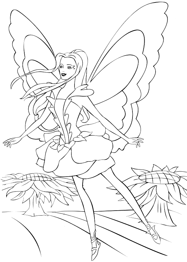 Dibujo gratuito Barbie #27524 de la coleccion Juguetes y Juegos para imprimir
