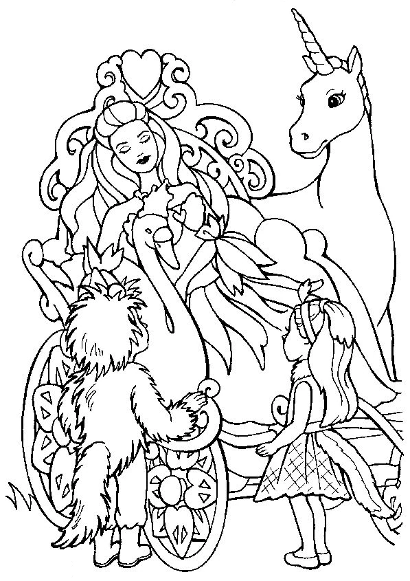 Dibujo gratuito Barbie #27567 de la coleccion Juguetes y Juegos para imprimir