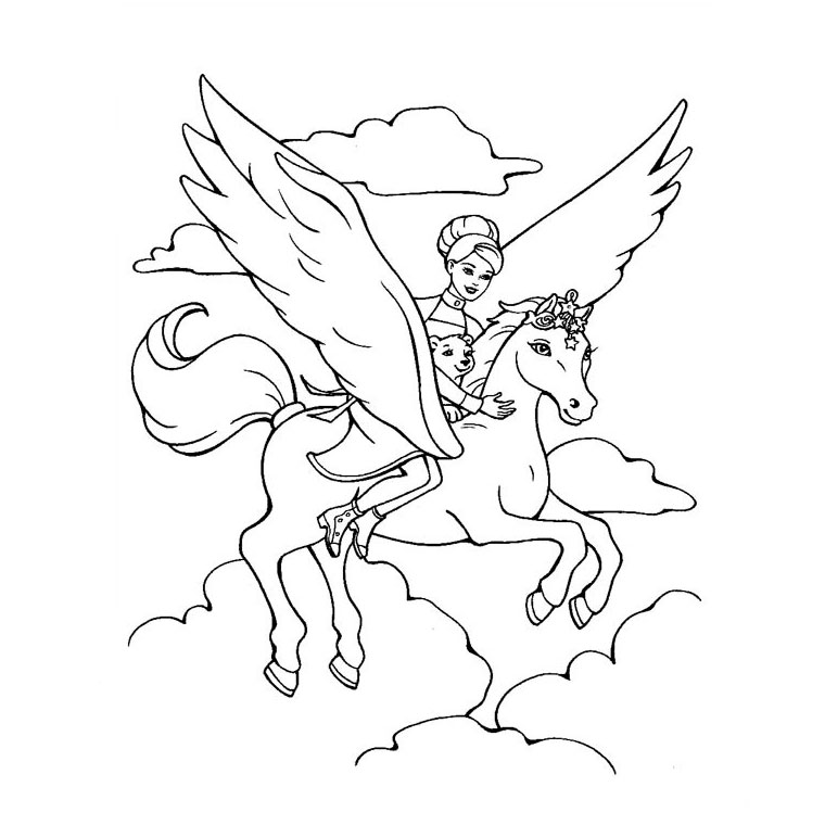Dibujo gratuito Barbie #27653 de la coleccion Juguetes y Juegos para imprimir