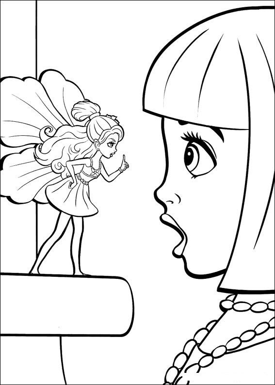 Dibujo gratuito Barbie #27668 de la coleccion Juguetes y Juegos para imprimir