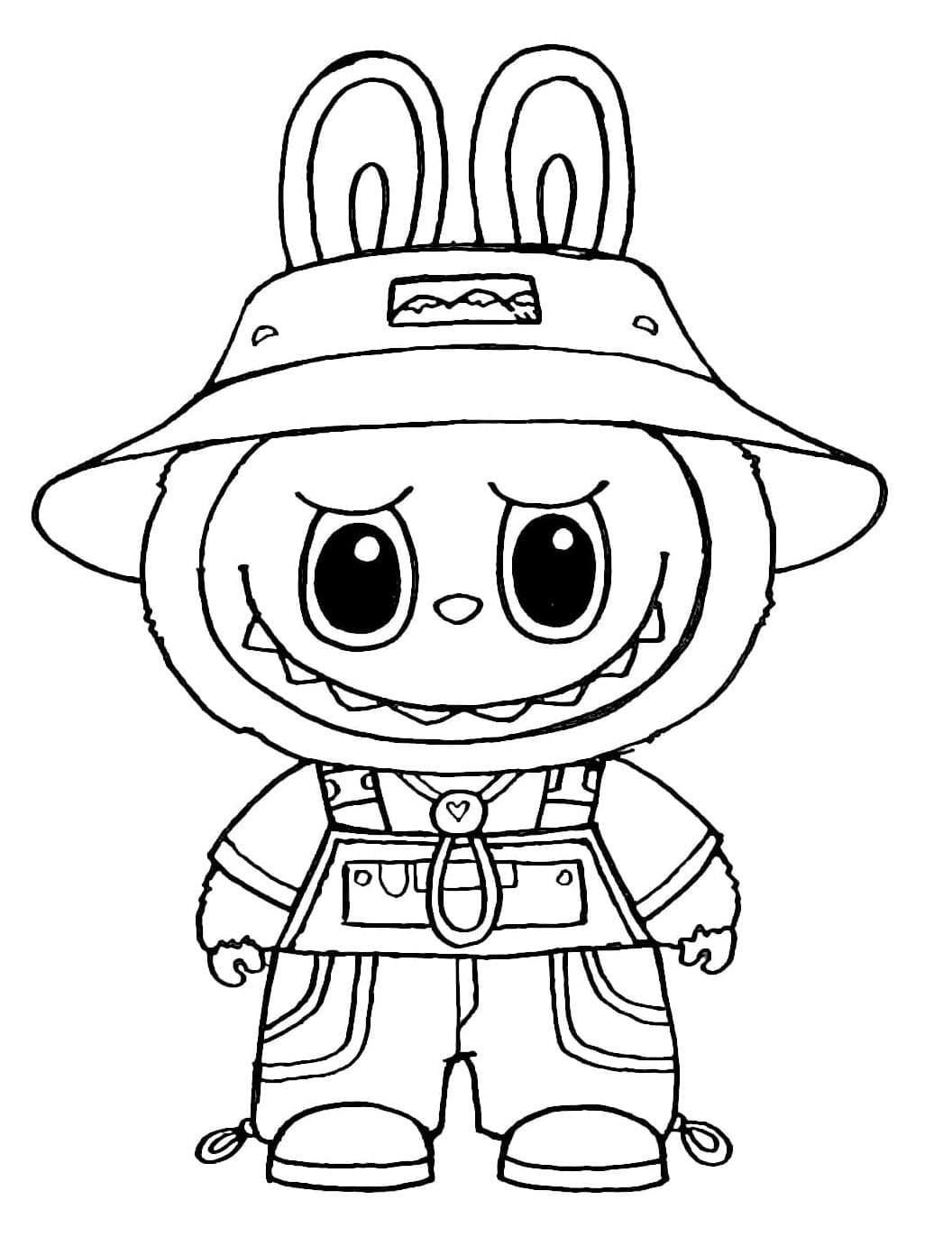 Dibujo gratuito Labubú #220820 de la coleccion Juguetes y Juegos para imprimir