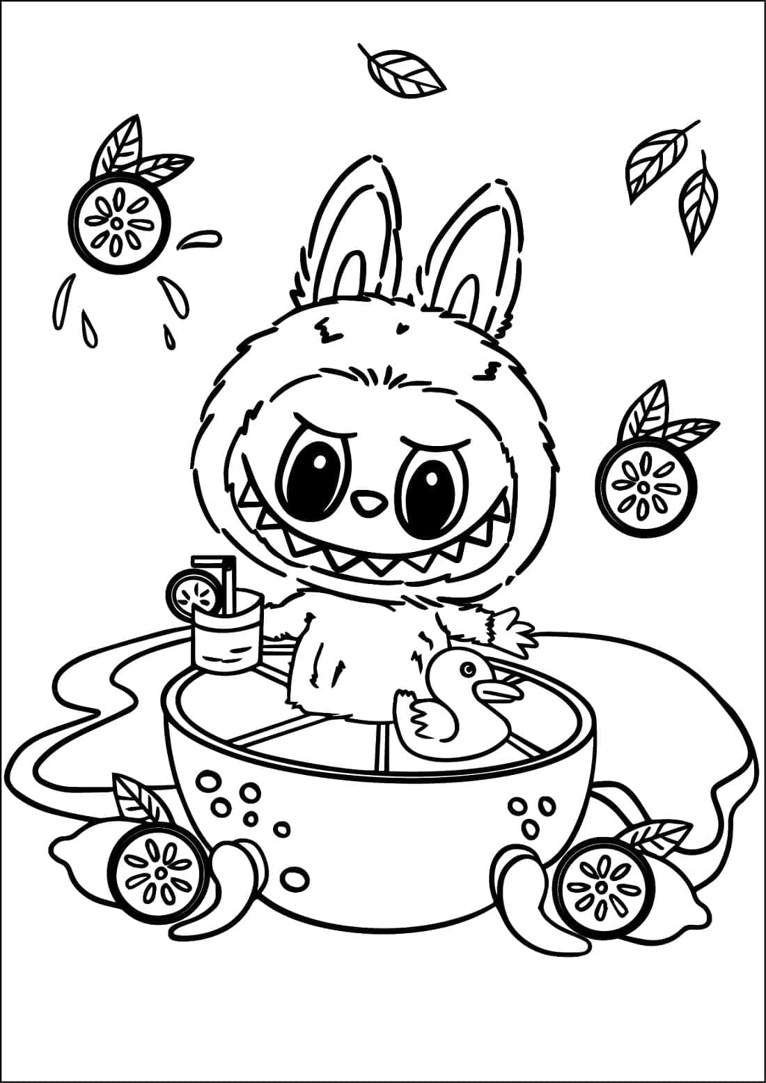 Dibujo gratuito Labubú #220846 de la coleccion Juguetes y Juegos para imprimir
