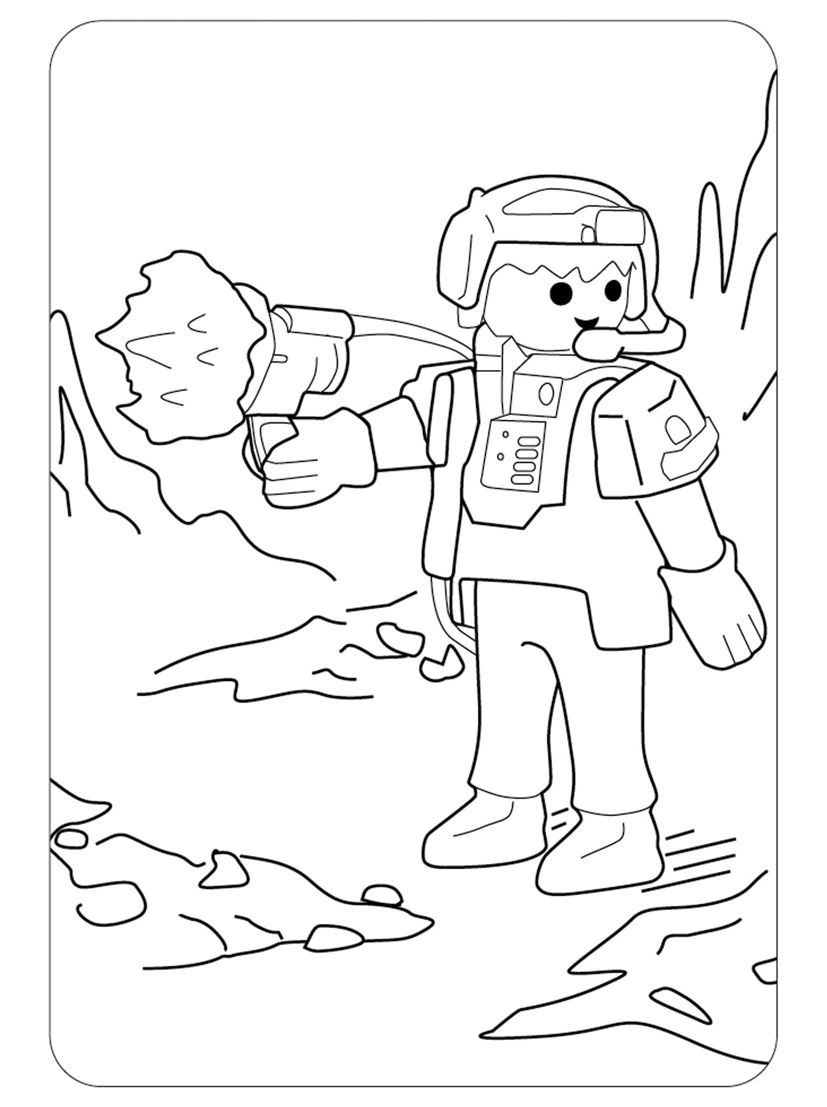 Dibujo gratuito Playmobil #195475 de la coleccion Juguetes y Juegos para imprimir
