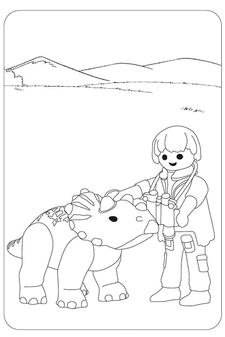 Dibujo gratuito Playmobil #195479 de la coleccion Juguetes y Juegos para imprimir