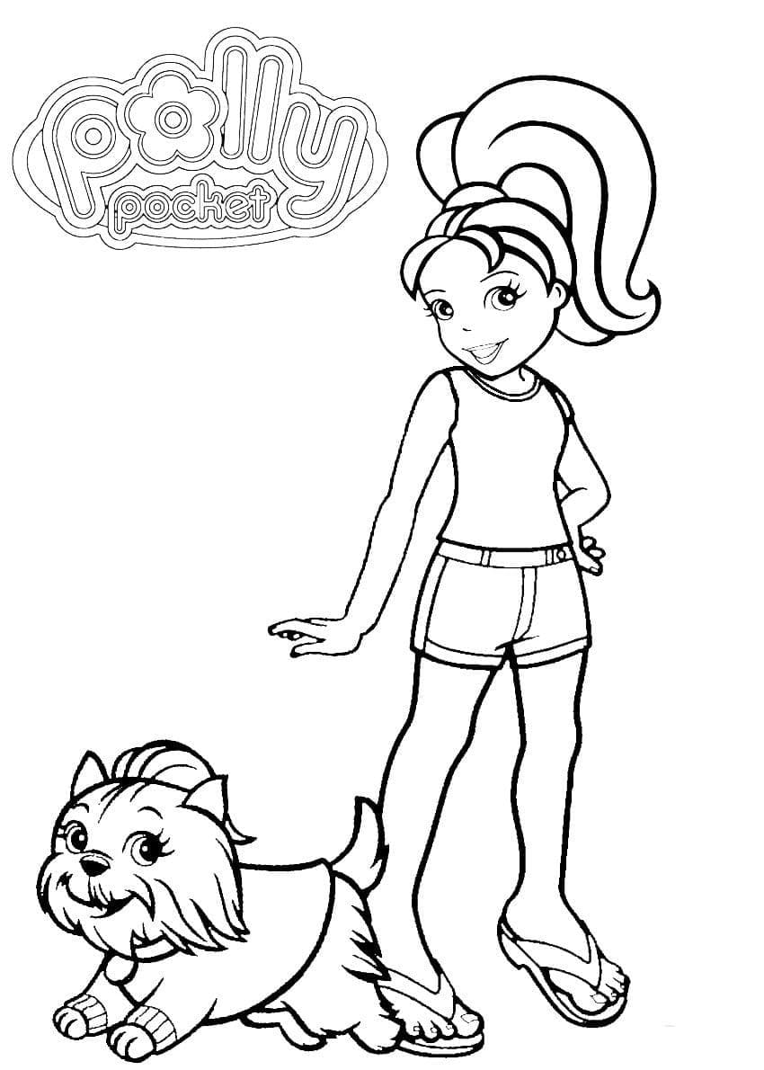 Dibujo gratuito Polly Pocket #201933 de la coleccion Juguetes y Juegos para imprimir