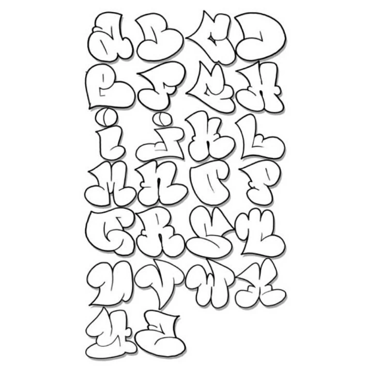 Dibujo gratuito Alfabeto #124649 de la coleccion Letras y Alfabeto para imprimir