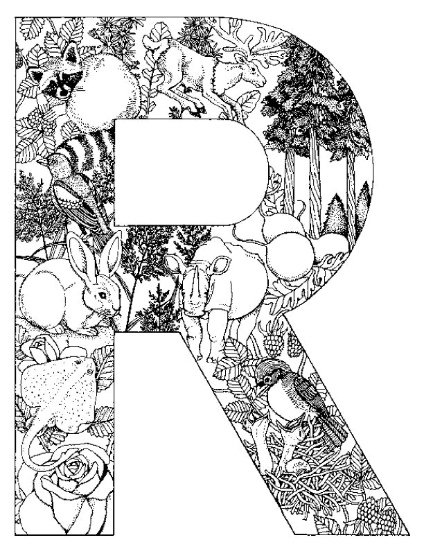 Dibujo gratuito Alfabeto #124679 de la coleccion Letras y Alfabeto para imprimir