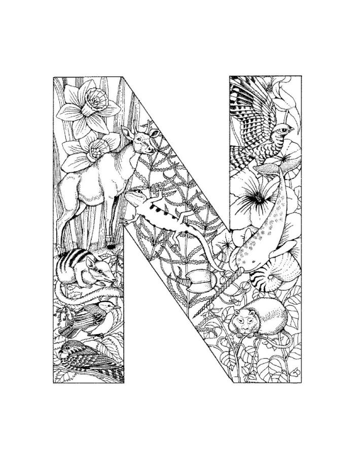 Dibujo gratuito Alfabeto #124878 de la coleccion Letras y Alfabeto para imprimir