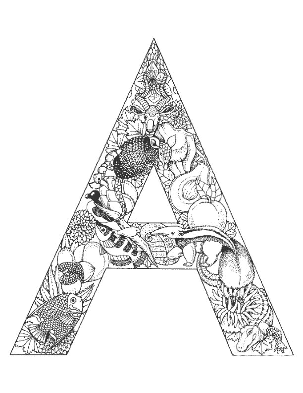 Dibujo gratuito Alfabeto #124924 de la coleccion Letras y Alfabeto para imprimir