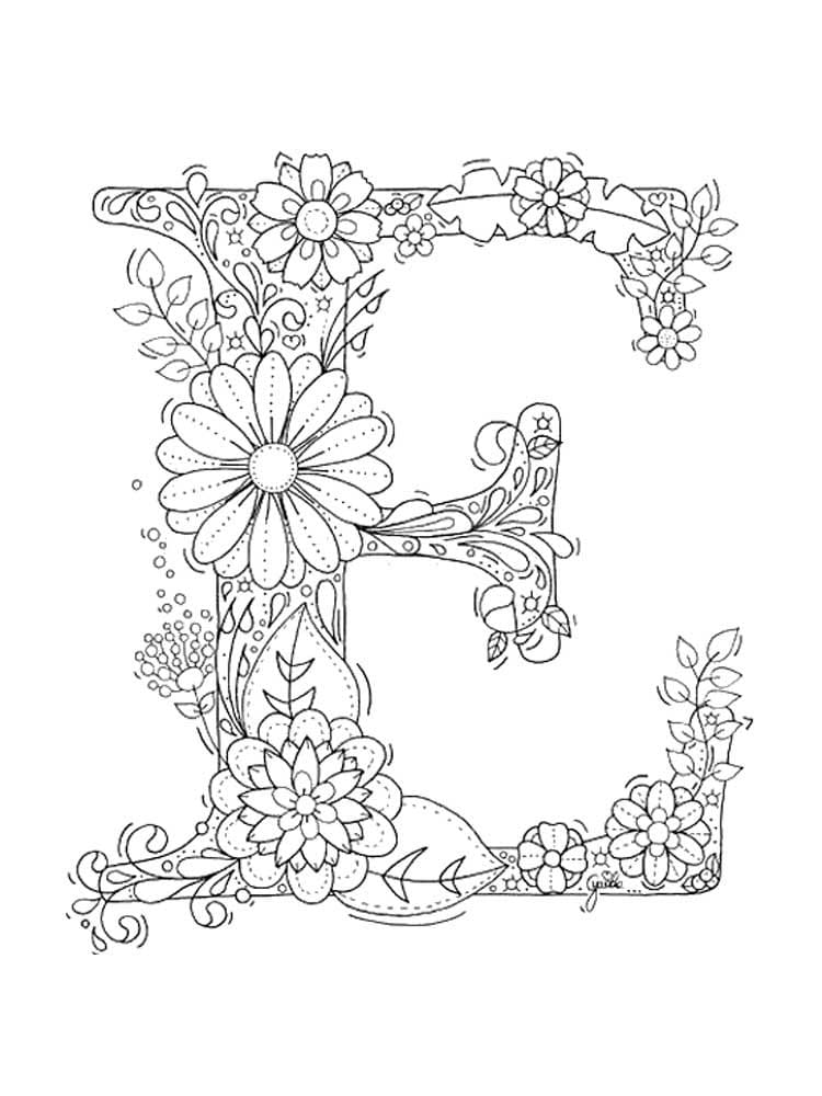 Dibujo gratuito Letra E #194591 de la coleccion Letras y Alfabeto para imprimir Dibujo gratuito Letra E #194591 de la coleccion Letras y Alfabeto para imprimir