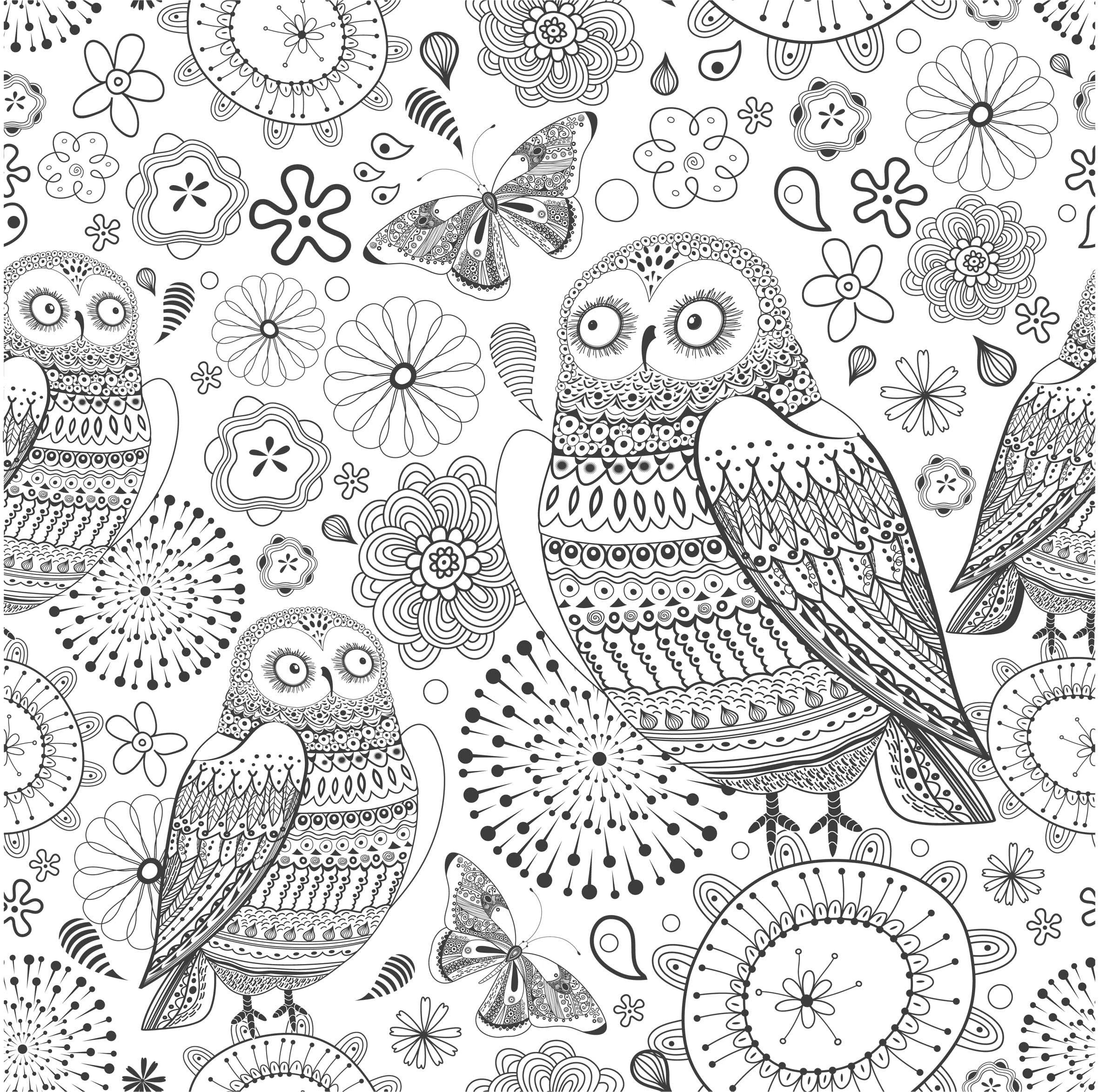 Dibujo gratuito Anti-Estrés #126766 de la coleccion Mandalas para imprimir