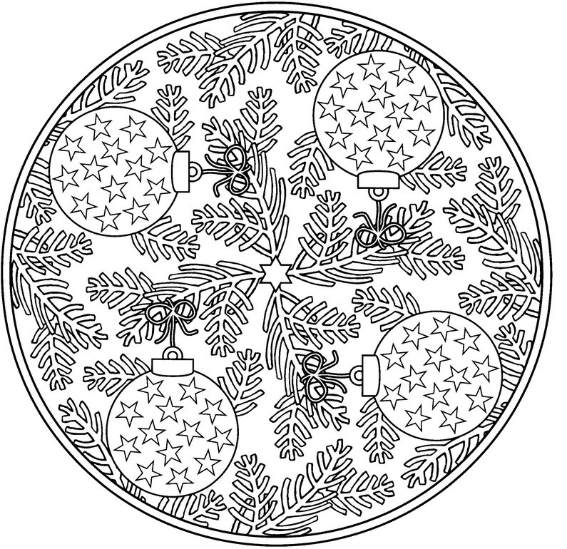 Dibujo gratuito Anti-Estrés #126814 de la coleccion Mandalas para imprimir
