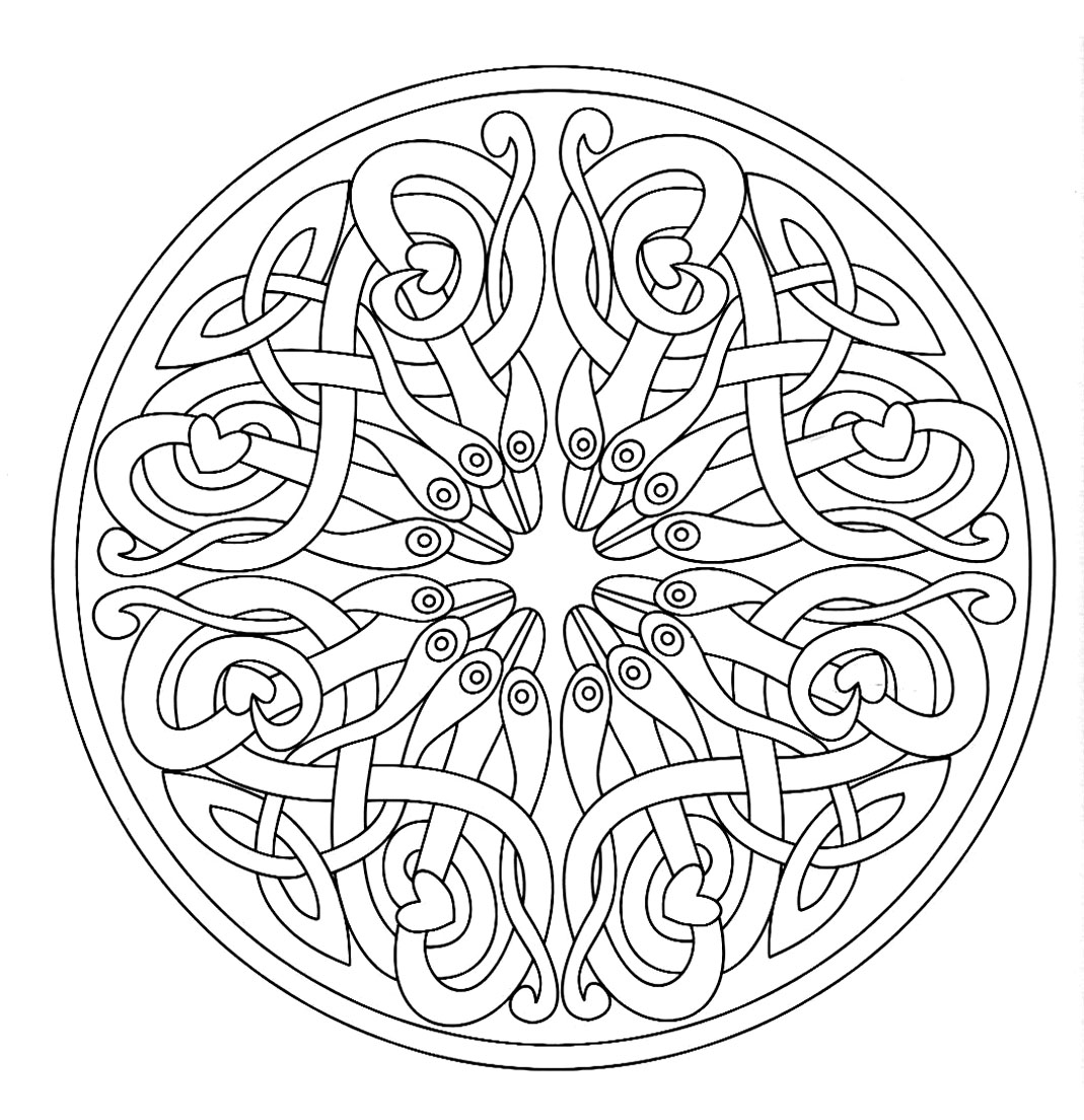 Dibujo gratuito Anti-Estrés #126834 de la coleccion Mandalas para imprimir Dibujo gratuito Anti-Estrés #126834 de la coleccion Mandalas para imprimir