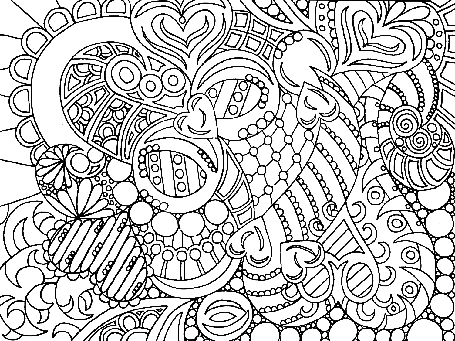 Dibujo gratuito Anti-Estrés #126961 de la coleccion Mandalas para imprimir Dibujo gratuito Anti-Estrés #126961 de la coleccion Mandalas para imprimir
