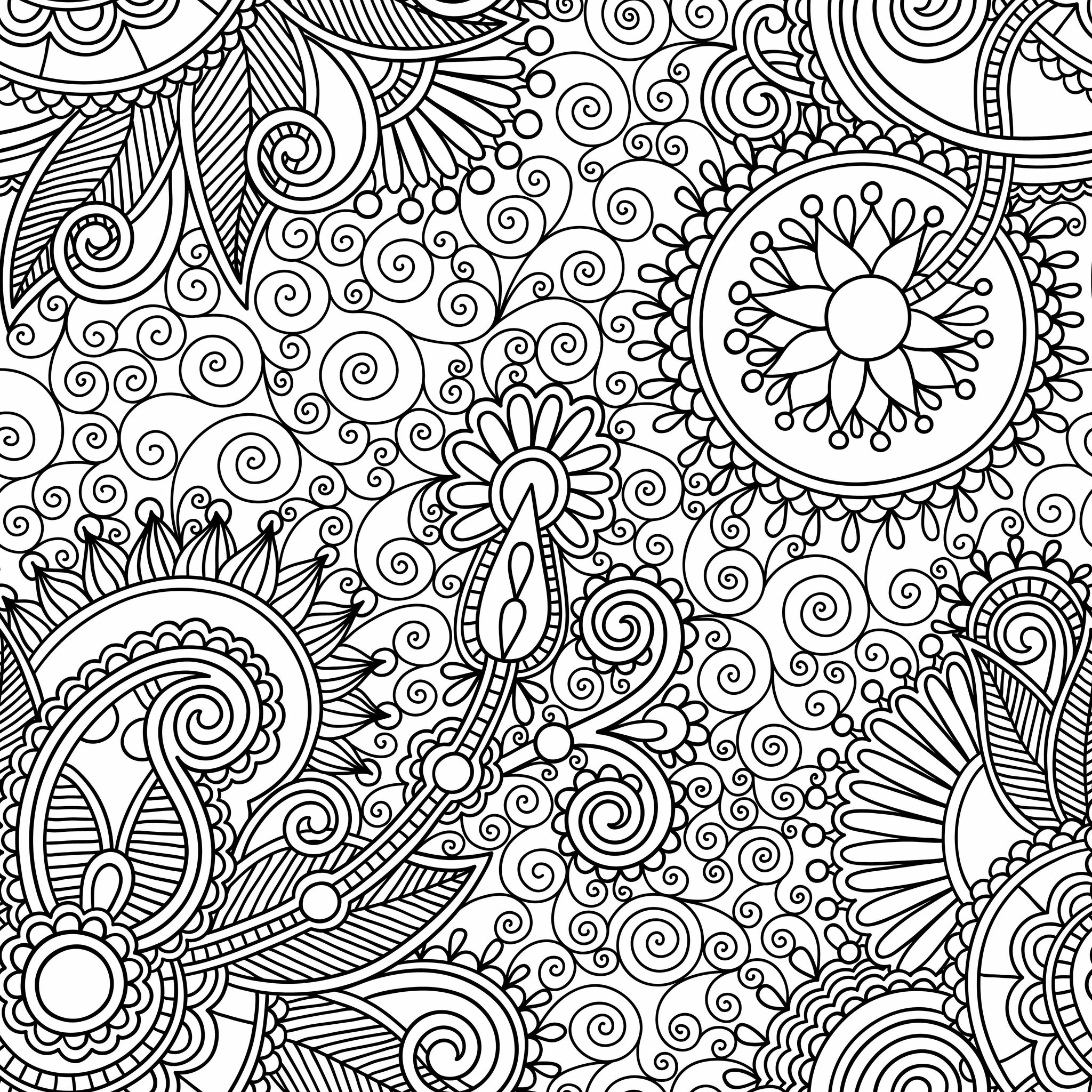 Dibujo gratuito Anti-Estrés #126999 de la coleccion Mandalas para imprimir