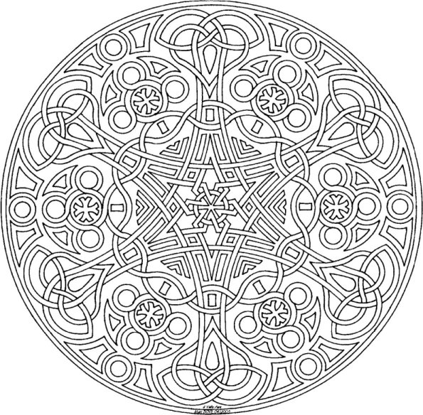 Dibujo gratuito Anti-Estrés #127023 de la coleccion Mandalas para imprimir Dibujo gratuito Anti-Estrés #127023 de la coleccion Mandalas para imprimir