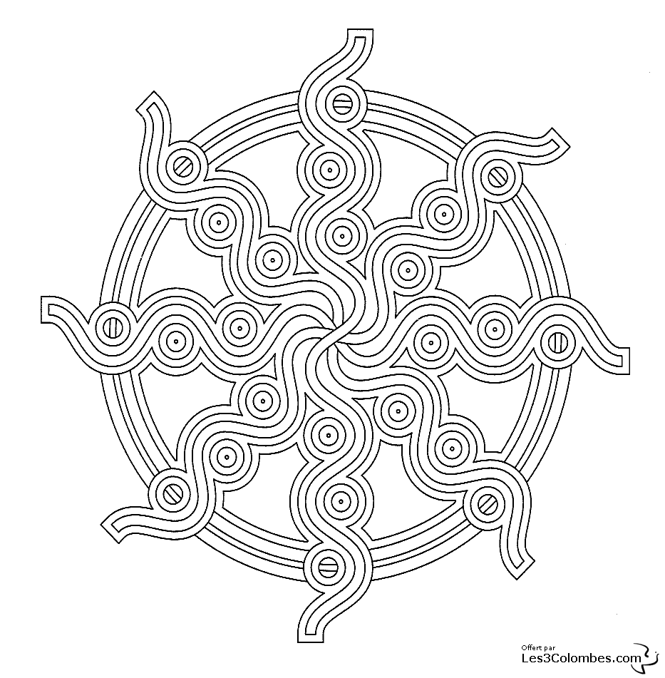 Dibujo gratuito Anti-Estrés #22918 de la coleccion Mandalas para imprimir Dibujo gratuito Anti-Estrés #22918 de la coleccion Mandalas para imprimir